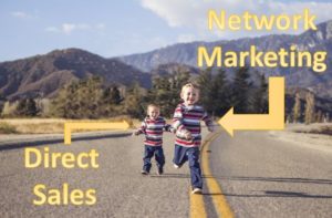 network marketing and direct sales visual metaphor