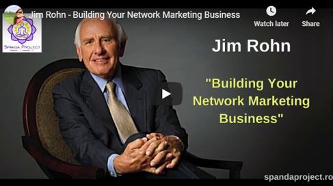 Jim Rohn: Building your network marketing business audio