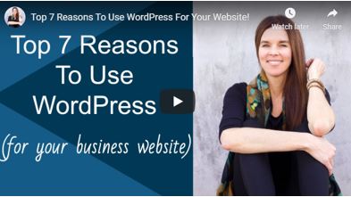 reasons to use wordpress for your web design home based business