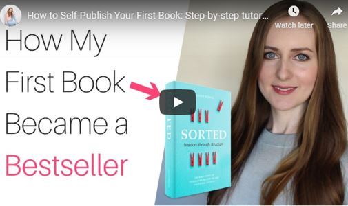 woman describing How to publish a bestselling book 