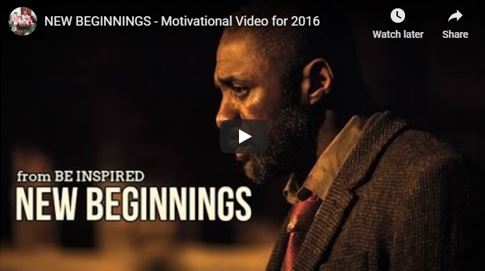 new beginnings motivation